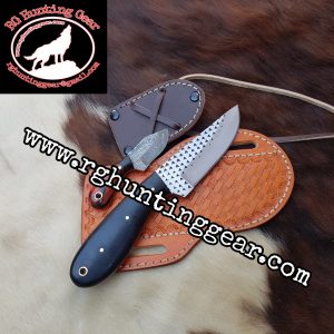 Custom Handmade Rasp Steel Cowboy And Skinner knife With Mini Knife As A Gift